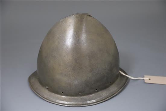 An Italian infantry helmet cabaset c.1580,